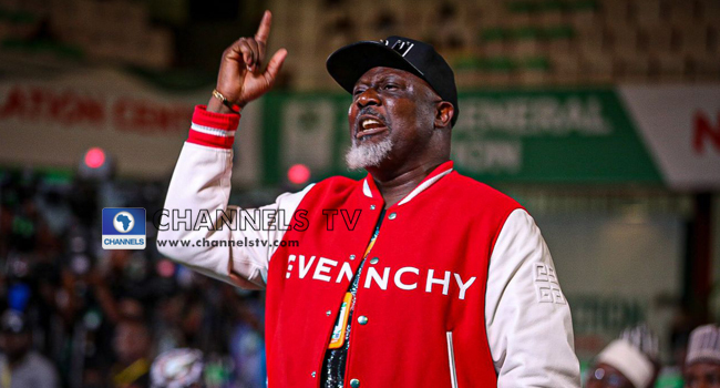 â€˜Are We Joking?â€™ Wike Laughs Off Dino Melayeâ€™s Governorship Ambition 