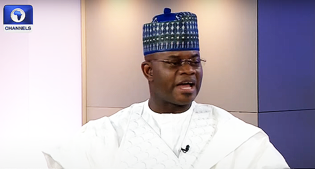 Naira Redesign: Yahaya Bello Blames APC, â€˜Inheritedâ€™ PDP Members For â€˜Deceivingâ€™ Buhari