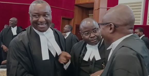 Keyamo Dons Legal Robe, Appears At Tribunal In Tinubuâ€™s Defence