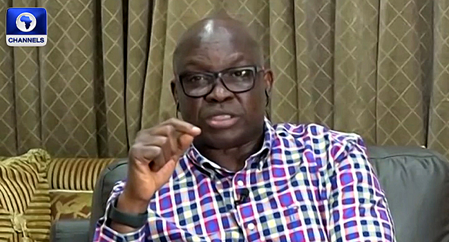 Tinubu Is Trying, He Inherited Dead Economy â€“ Fayose