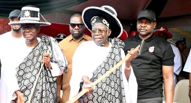 Tinubu Attends Eyo Festival, Says It Promotes Nigeria’s Tourism Potential