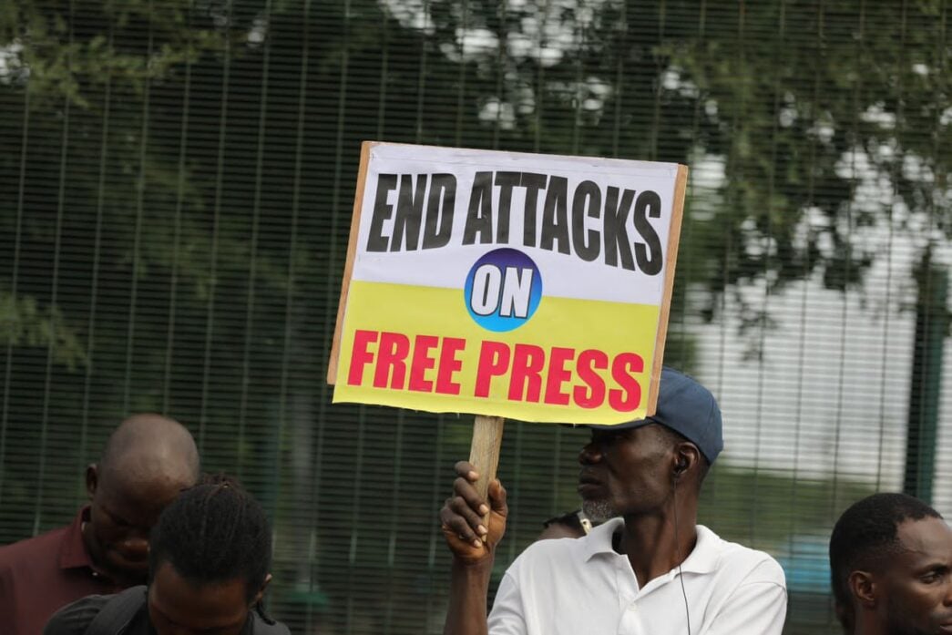 PRESS UNDER SIEGE: Journalists hounded during #EndBadGovernance protest in Nigeria