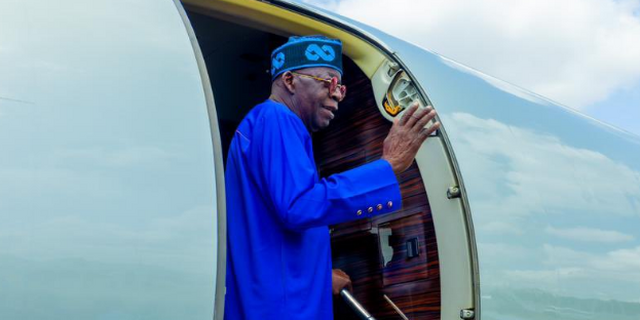 Tinubu begins three-State tour, heads to Lagos for holidays