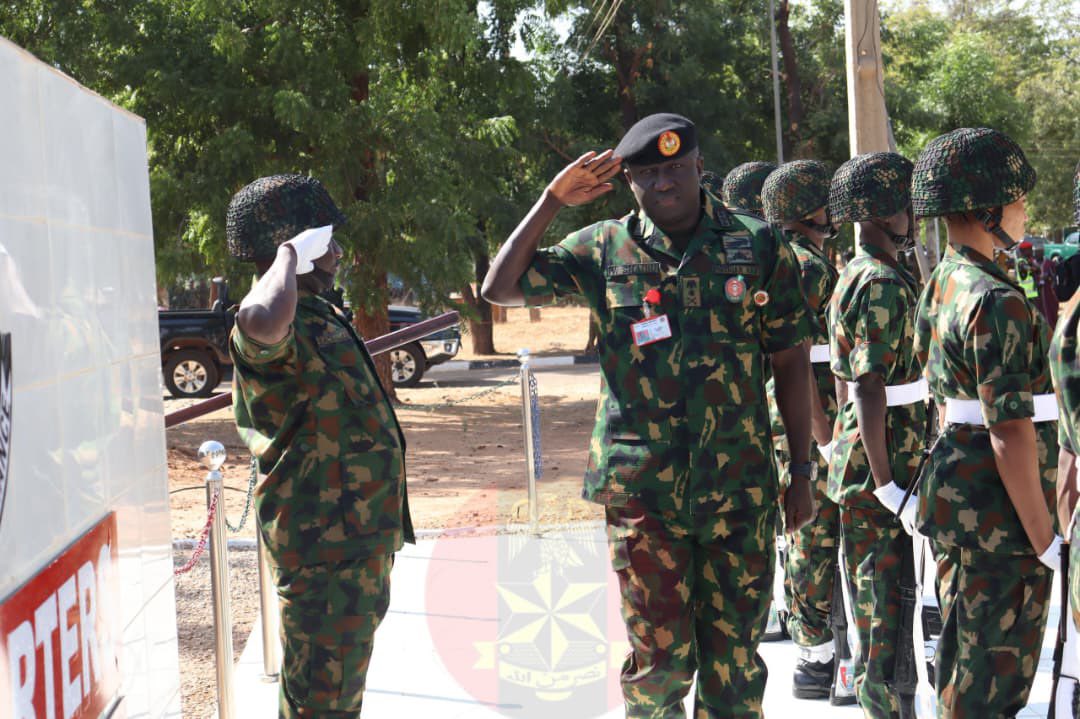 CDS Oluyede Leads Service Chiefs To Fête Troops During Operational Visit To Sokoto