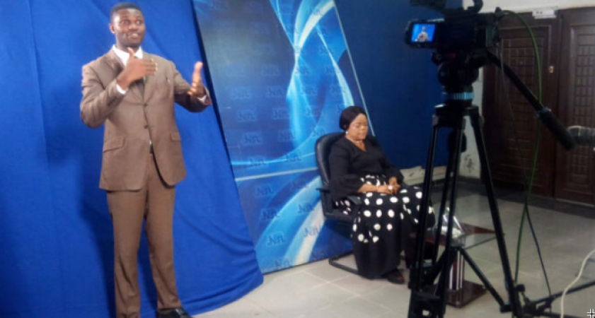 FG to direct ALL TV stations to use sign language interpreters