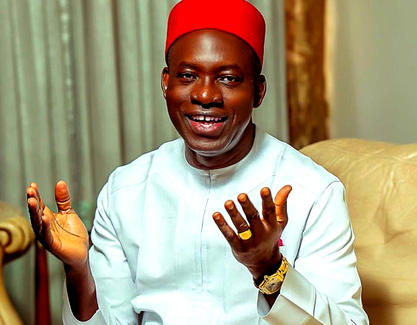 Obiano hands over to Soludo, conducts him round Government House