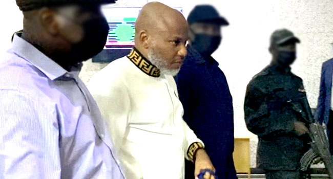 Court Fixes May 20 To Rule On Nnamdi Kanu’s Application Seeking Transfer From DSS Custody