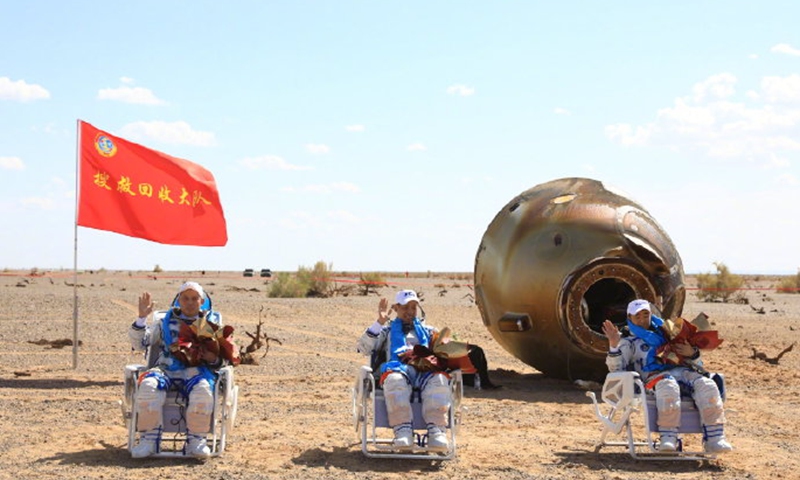 Mission accomplished: China’s Shenzhou-12 crew safely back on earth